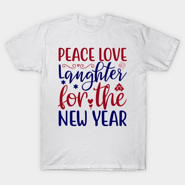 Quote New Year T-Shirt by Rizaldiuk